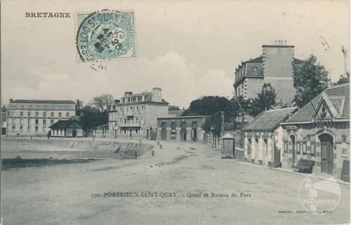 570 - Portrieux-Saint-Quay - Quai et bureau du port