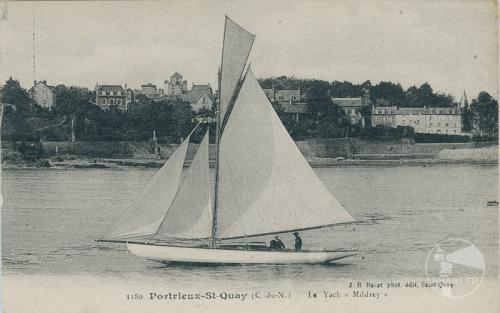 1180 - Portrieux-St-Quay - Le yacht "Mildrey"