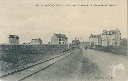 1062 - Saint-Quay - Chemin de Kertugal - Arrivée de la malle des Indes