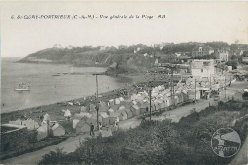 6 - St-Quay-Portrieux - Vue générale de la plage
