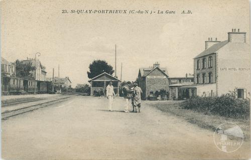 23 - St-Quay-Portrieux - La gare