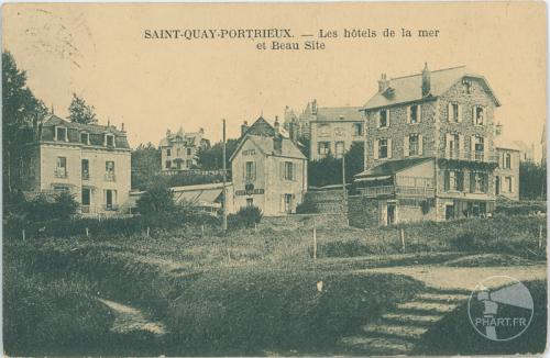 Saint-Quay-Portrieux - Les hôtels de la mer et Beau Site