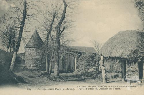 869 - Kertugal-St-Quay - Porte d'entrée du Manoir du Tertre