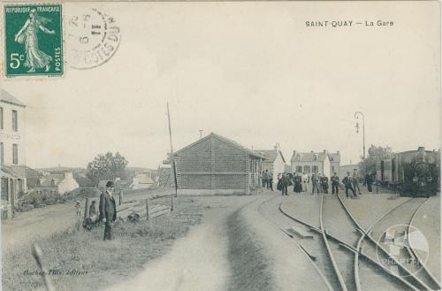 Saint-Quay - La gare