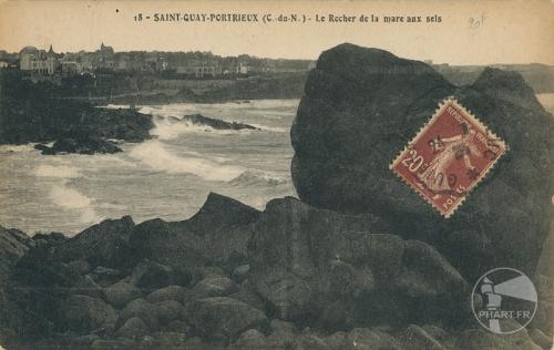 18 - Saint-Quay-Portrieux - Le rocher de la mare aux sels