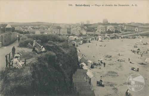 236 - Saint-Quay - Plage et chemin des Douaniers