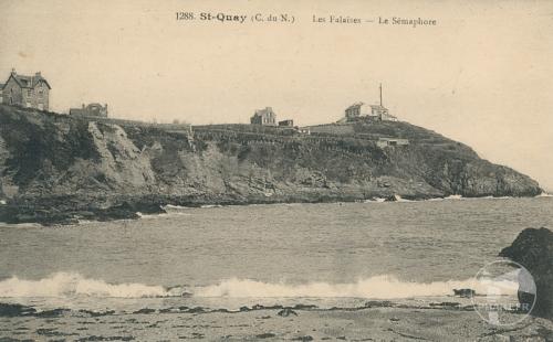 1288 - St-Quay - Les falaises - Le sémaphore