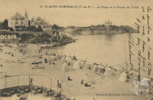 10 - St-Quay-Portrieux - La plage et la pointe de l'Isnin