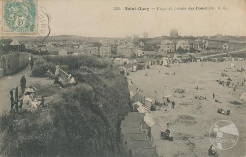 236 - Saint-Quay - Plage et chemin des douaniers