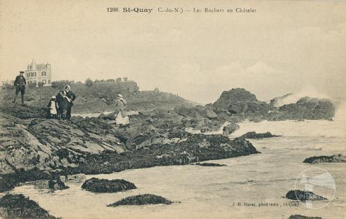 1208 - St-Quay - Les rochers au Chatelets