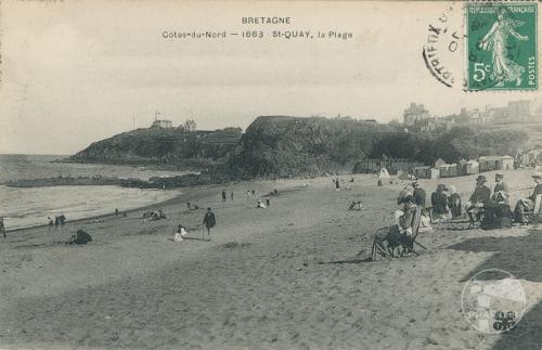 1663 - St-Quay - La plage