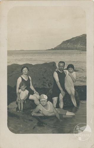 Saint-Quay-Portrieux - Photo de plage - 26 aout 1928